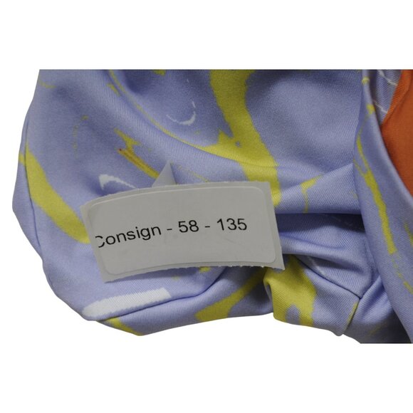 Maisie Wilen Womens Orbit City Dress Medium Purple Wifi Orange Asymmetric - Picture 12 of 14